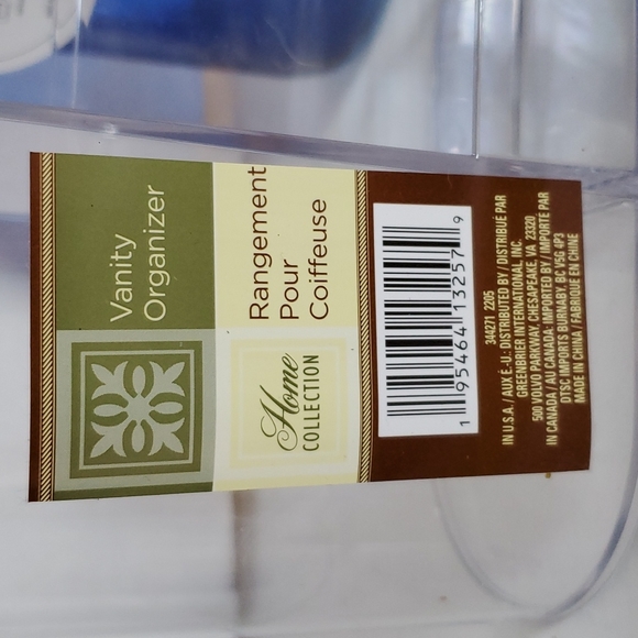 Pump Dispenser Clear Vanity Organizer Soap Lotion Tooth Makeup Brush CONTAINER - Picture 11 of 12